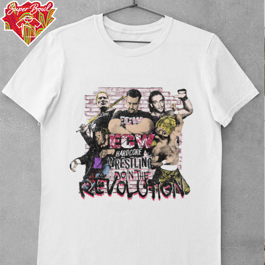 ECW Hardcore Wrestling Revolution T Shirt ECW Hardcore Wrestling Revolution T Shirt