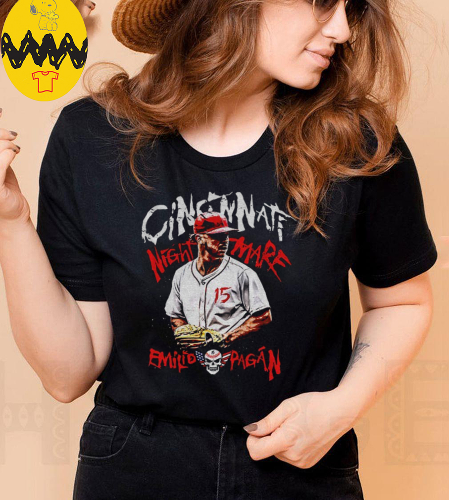 Emilio Pagán Cincinnati Reds Nightmare Baseball MLB vintage shirt Emilio Pagán Cincinnati Reds Nightmare Baseball MLB vintage shirt