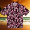 Kansas City Royals Palm Horizon Royal Blue Hawaiian Shirt