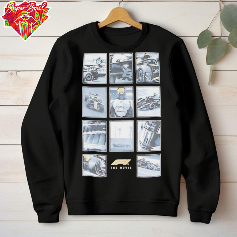 Formula 1 The Movie photo collage shirt Formula 1 The Movie photo collage shirt