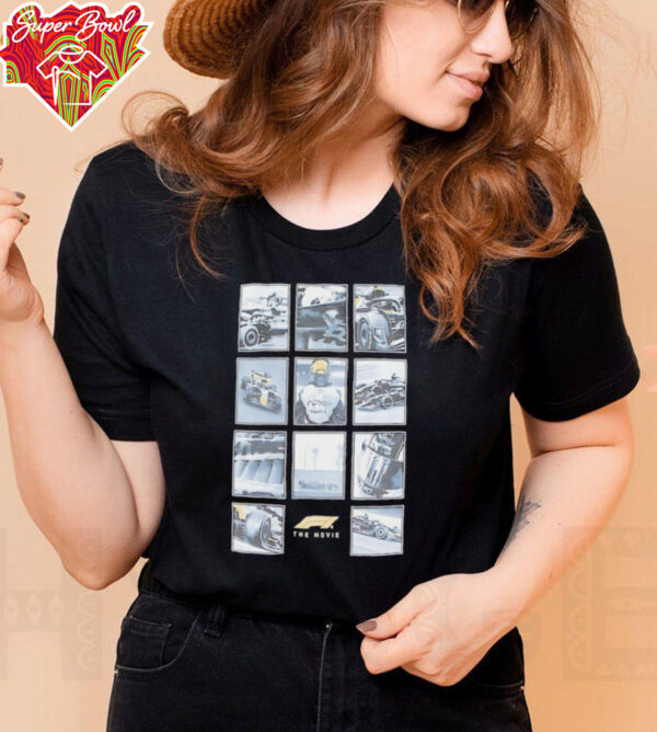 Formula 1 The Movie photo collage shirt