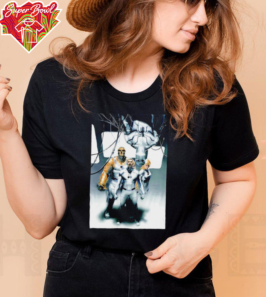 Future Foundation Mr. Fantastic Invisible Woman the Thing and Spider Man shirt Future Foundation Mr. Fantastic Invisible Woman the Thing and Spider Man shirt