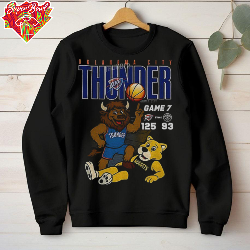 Game 7 Final Oklahoma City Thunder 125 Denver Nuggets 93 shirt Game 7 Final Oklahoma City Thunder 125 Denver Nuggets 93 shirt