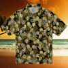 Kansas City Royals Game Day Hawaiian Shirt   Tropical Foliage Green Print