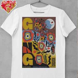 Gong may 25 2025 in liverpool uk shirt