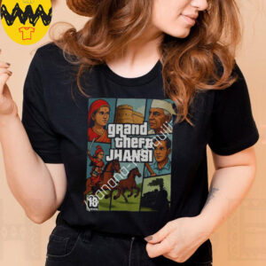 Grand theft Jhansi GTA Style shirt