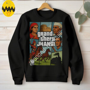 Grand theft Jhansi GTA Style shirt