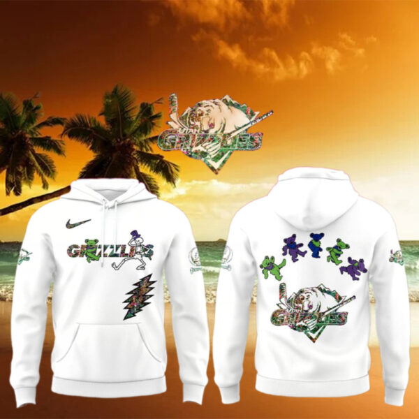 Grateful Dead Sports Utah Grizzlies Special 2025 Hoodie
