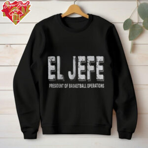 Gregg Popovich Coach El Jefe president of basketball operations shirt