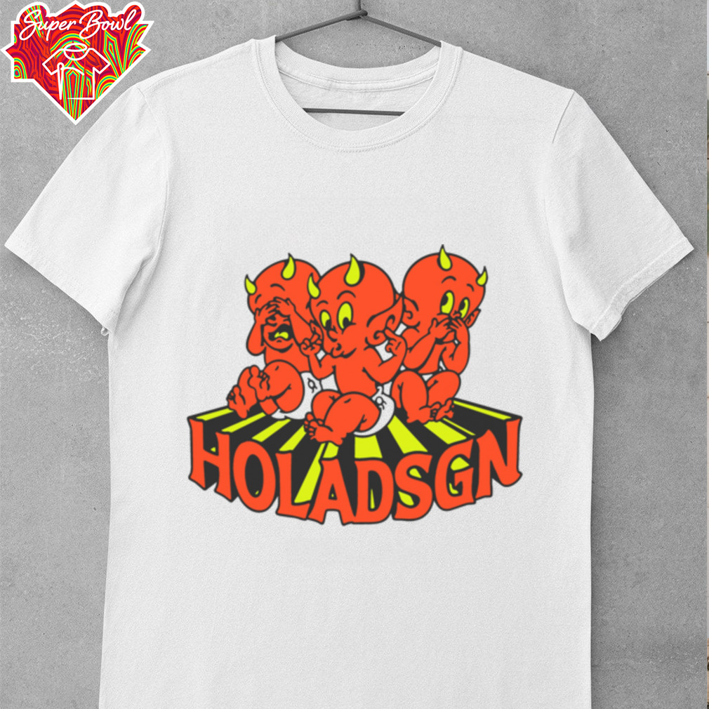 HOLADSGN Three Devils Graphic T Shirt HOLADSGN Three Devils Graphic T Shirt