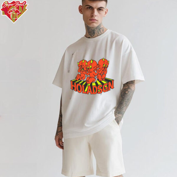 HOLADSGN Three Devils Graphic T Shirt