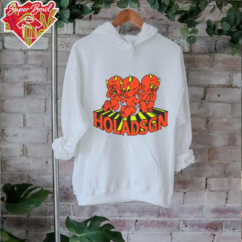 HOLADSGN Three Devils Graphic T Shirt HOLADSGN Three Devils Graphic T Shirt