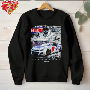 Hendrick Motorsports Chase Elliott NAPA Salutes Car signature shirt