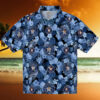 Houston Astros Floral Pineapple Blue Hawaiian Shirt