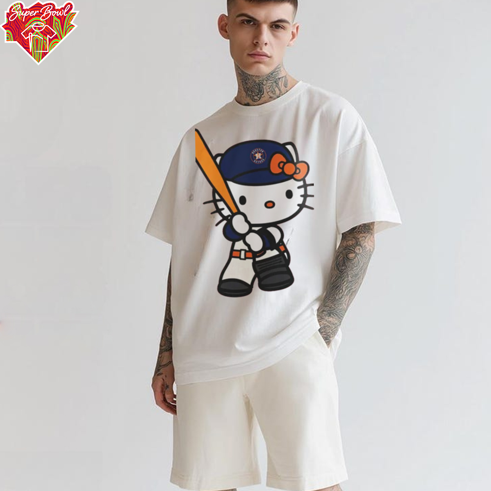 Houston Astros x Hello Kitty Shirt Best Gifts For Baseball Fans Houston Astros x Hello Kitty Shirt Best Gifts For Baseball Fans