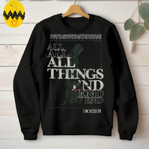 Hozier All Things End Tour 2025 T Shirt