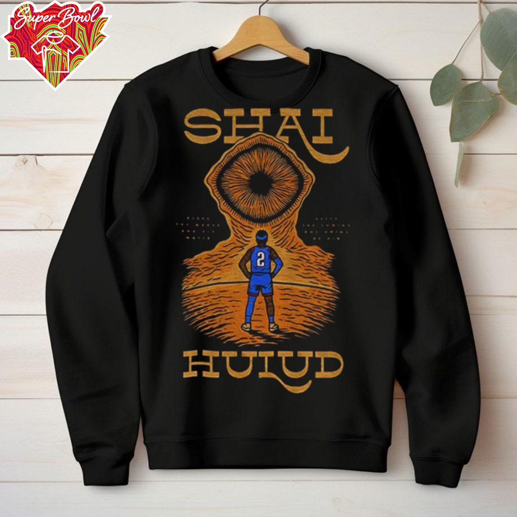 Hulud Shai Gilgeous Alexander Oklahoma City Thunder 2025 NBA Sandworm shirt Hulud Shai Gilgeous Alexander Oklahoma City Thunder 2025 NBA Sandworm shirt