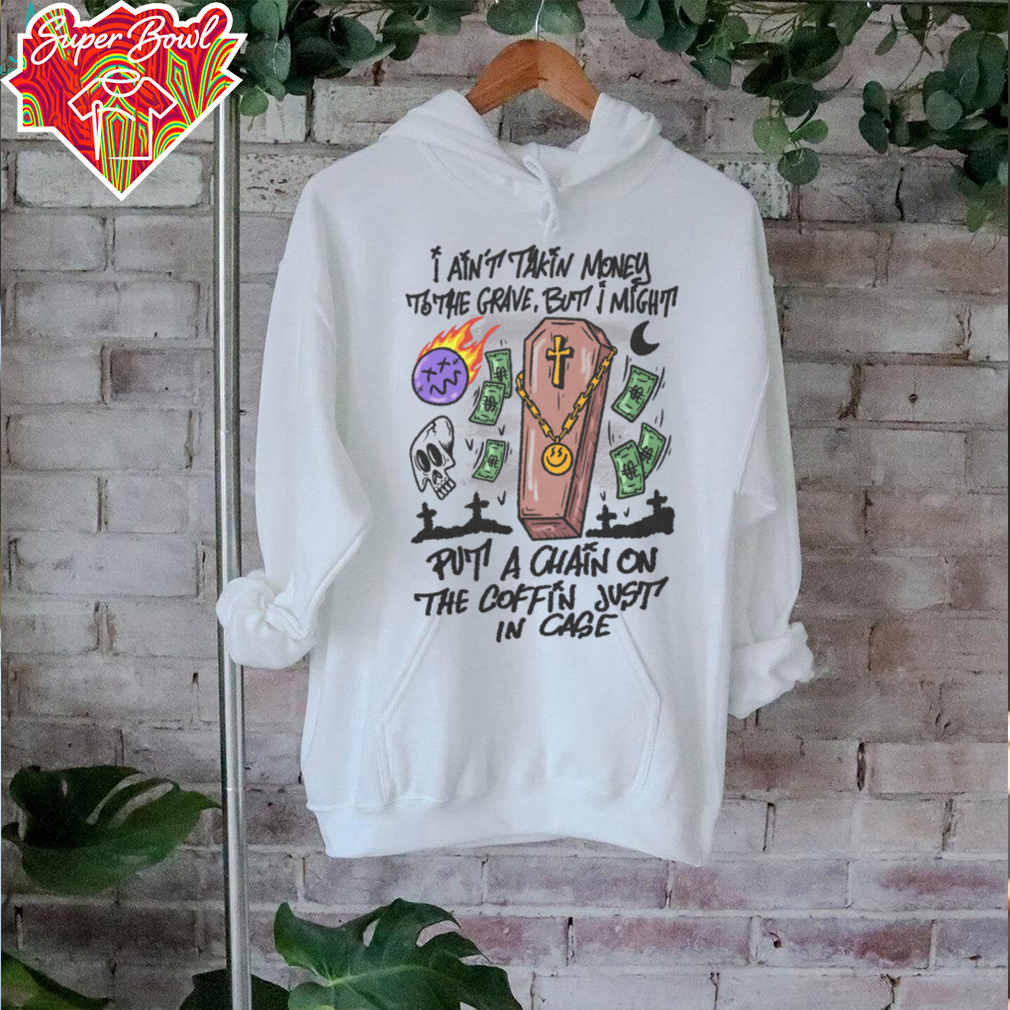 Humorous Money Coffin Chain T Shirt Humorous Money Coffin Chain T Shirt