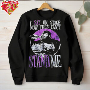 I sat on stage now they can’t stand me shirt