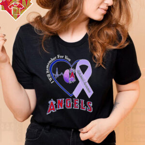 I will remember for you Alzheimer’s Awareness Los Angeles Angels shirt