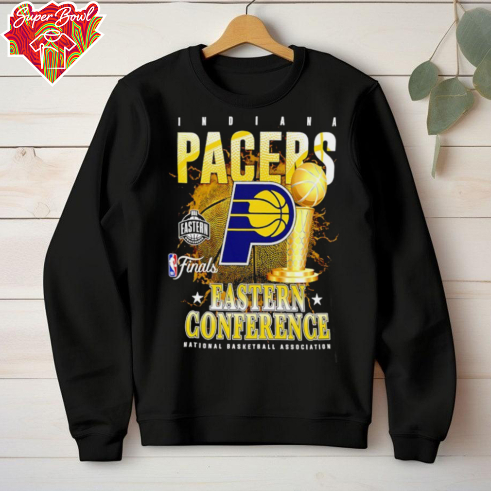 Indiana Pacers 2025 NBA Eastern Conference Finals trophy shirt Indiana Pacers 2025 NBA Eastern Conference Finals trophy shirt