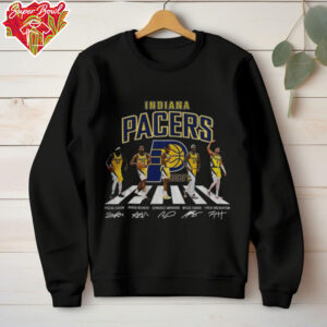 Indiana Pacers Abbey Road 2025 Signature shirt