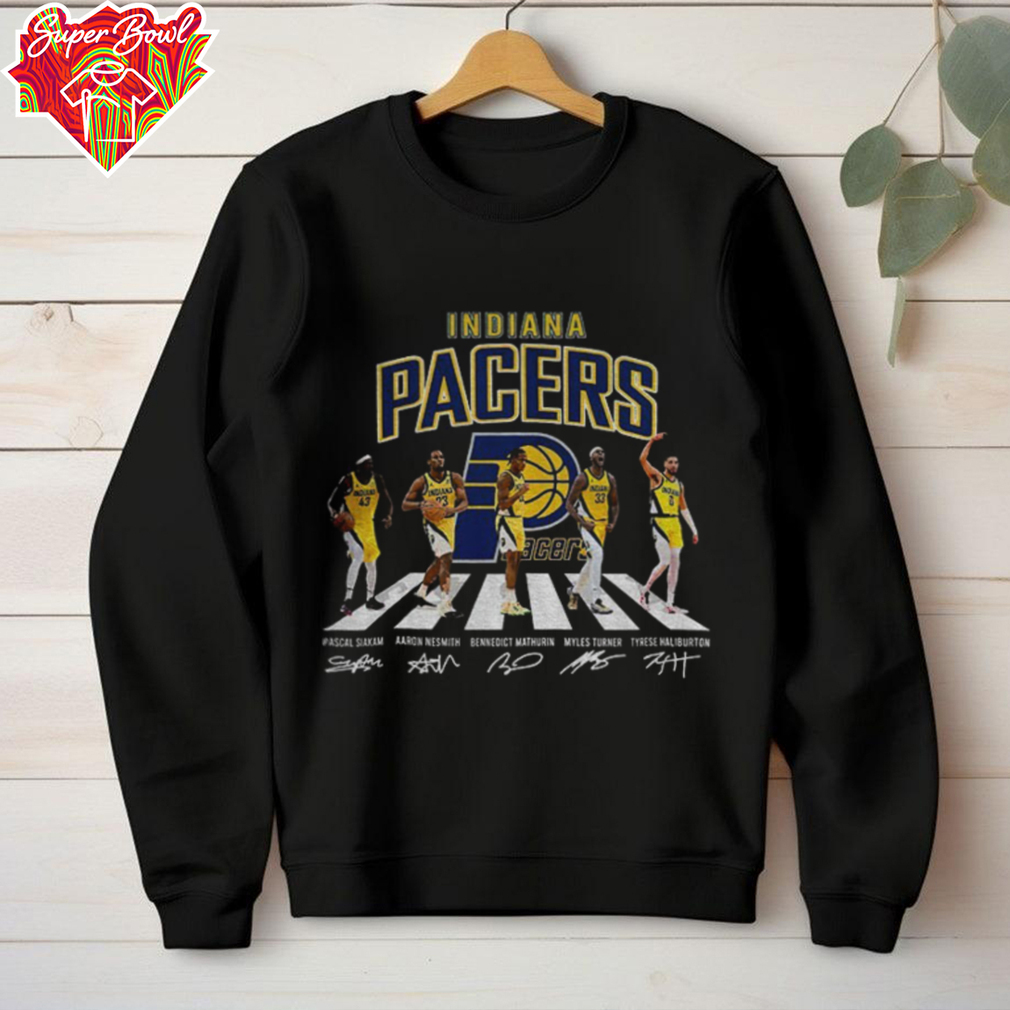 Indiana Pacers Abbey Road 2025 Signature shirt Indiana Pacers Abbey Road 2025 Signature shirt