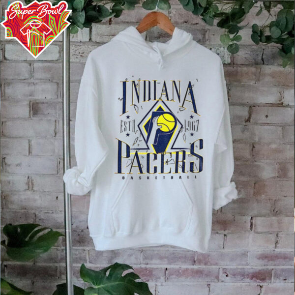 Indiana Pacers Basketball estd 1967 logo shirt