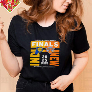Indiana Pacers vs New York Knicks 2025 NBA Eastern Conference Finals Matchup shirt