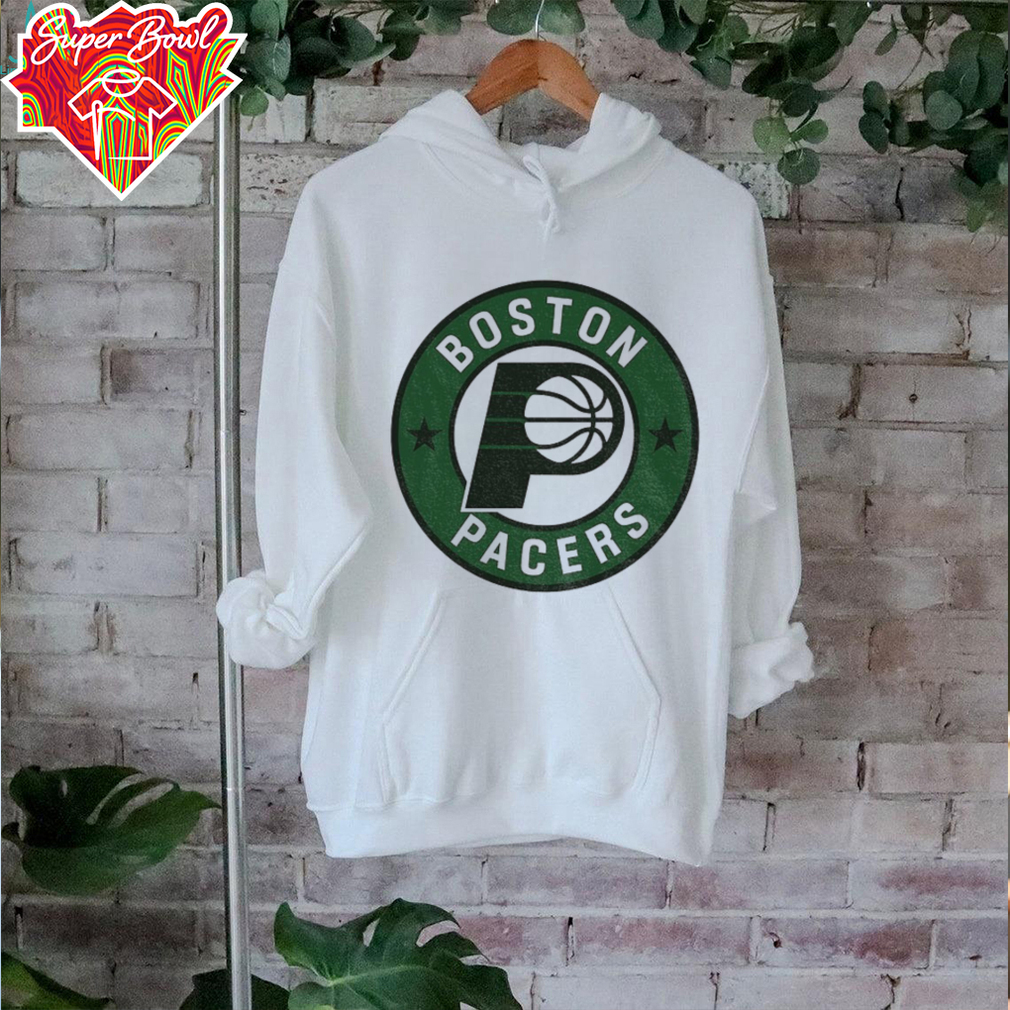 Indiana Pacers x Boston Celtics logo mashup shirt Indiana Pacers x Boston Celtics logo mashup shirt