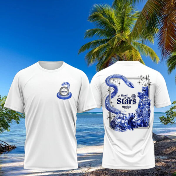 Inter Road To The Stars Munich 2025 T Shirt