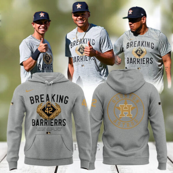 Jackie Robinson 42 Forever Houston Astros 2025 Hoodie