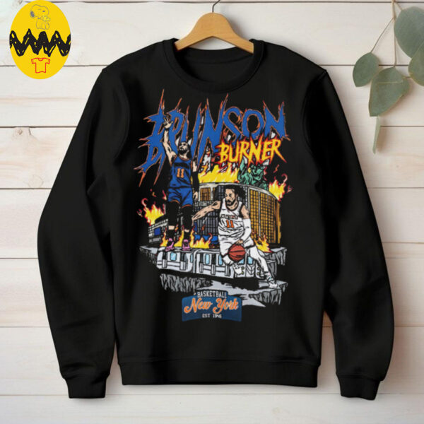 Jalen Brunson Burner NY Knicks EST 1946 Shirt