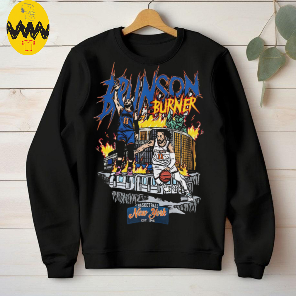 Jalen Brunson Burner NY Knicks EST 1946 Shirt Jalen Brunson Burner NY Knicks EST 1946 Shirt