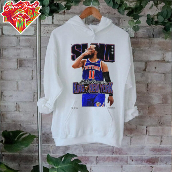 Jalen Brunson King of New York Knicks SLAM NBA Basketball shirt