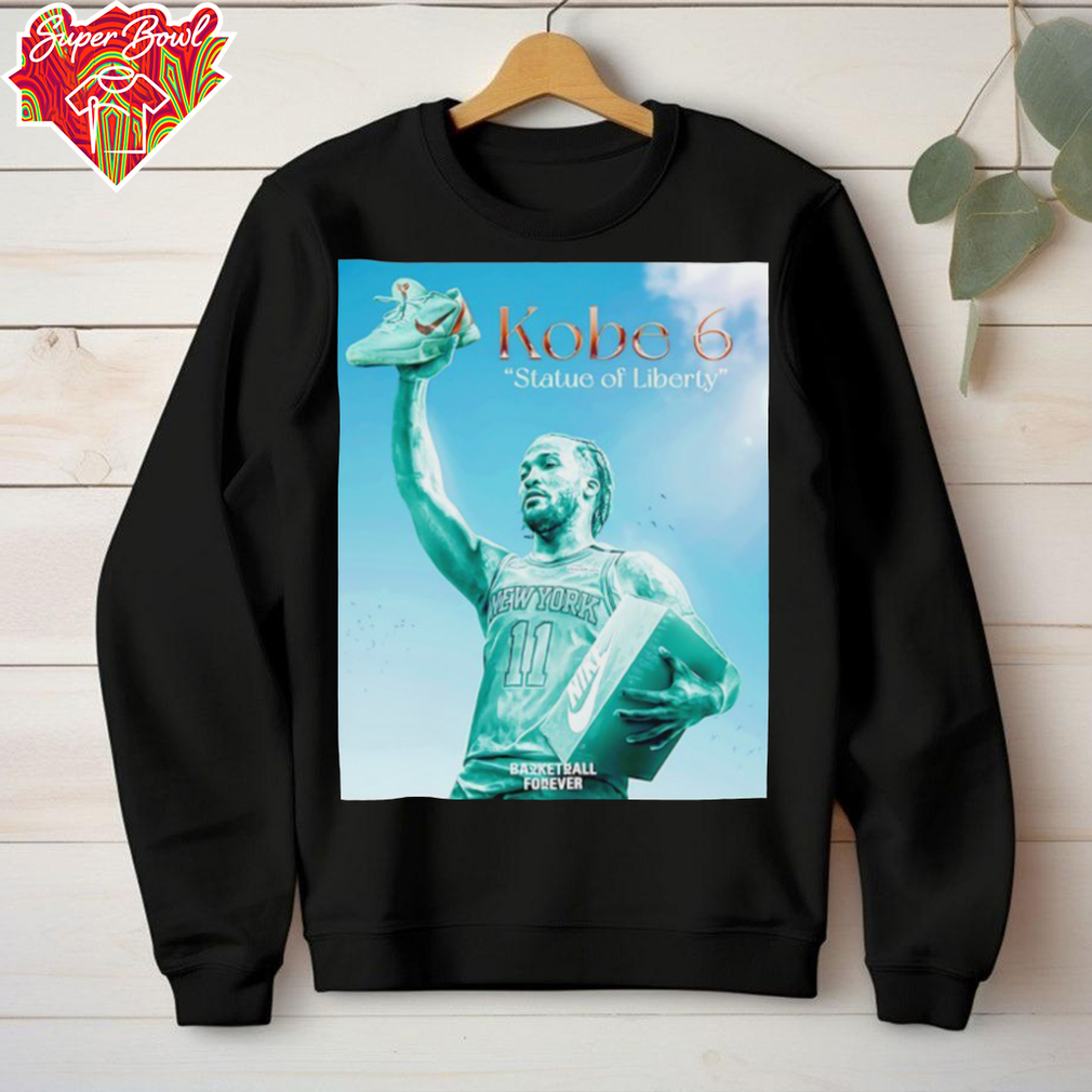 Jalen Brunson Kobe 6 Statue of Liberty shirt Jalen Brunson Kobe 6 Statue of Liberty shirt