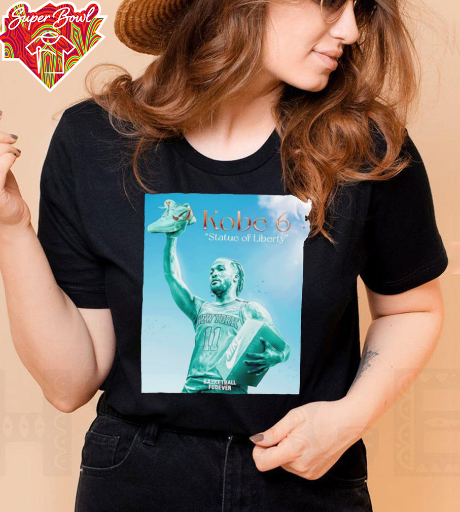 Jalen Brunson Kobe 6 Statue of Liberty shirt Jalen Brunson Kobe 6 Statue of Liberty shirt