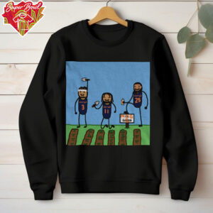 Jalen Burnson and Josh Hart Knicks plant the comeback in TD Garden MSG 2 shirt
