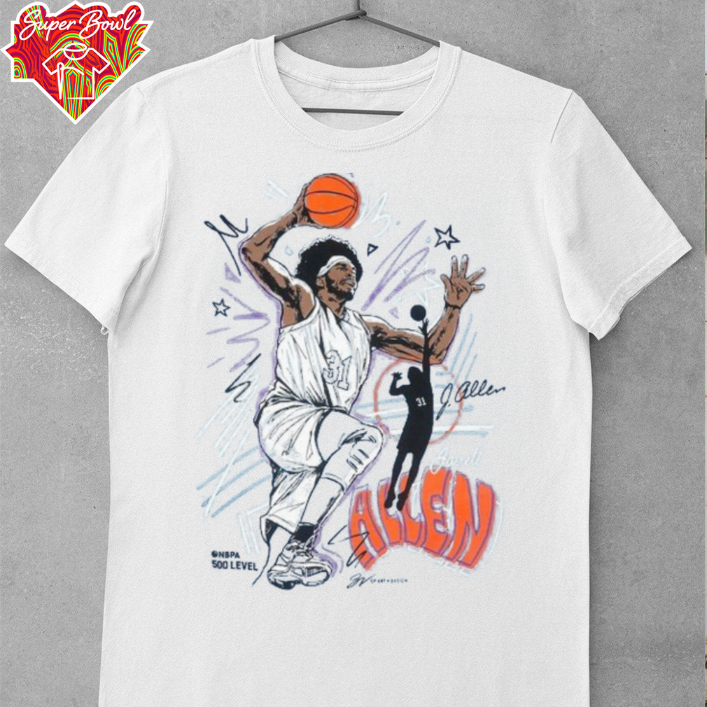 Jarrett Allen Sketch T Shirt