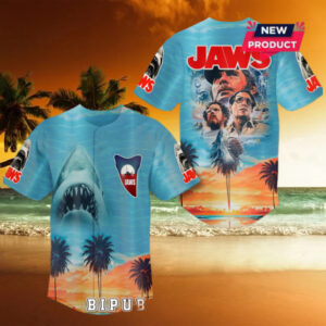 Jaws Horror Film Merchandise Hawaiian Shirt