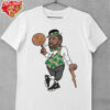 Jaylen Brown Boston Celtics NBA Basketball mascots cartoon shirt