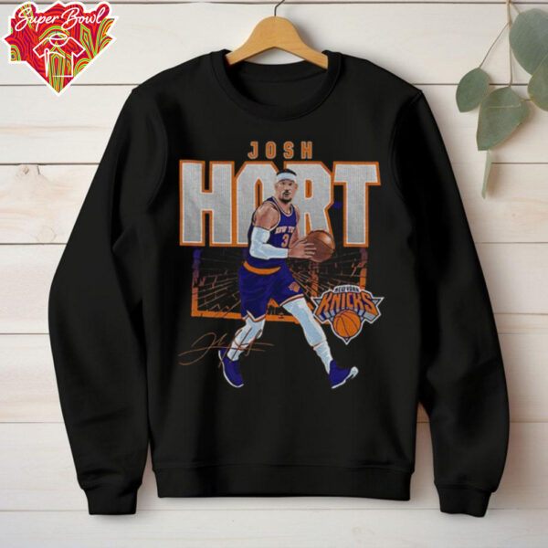 Josh Hart New York Knicks NBA player basketball signature shirt