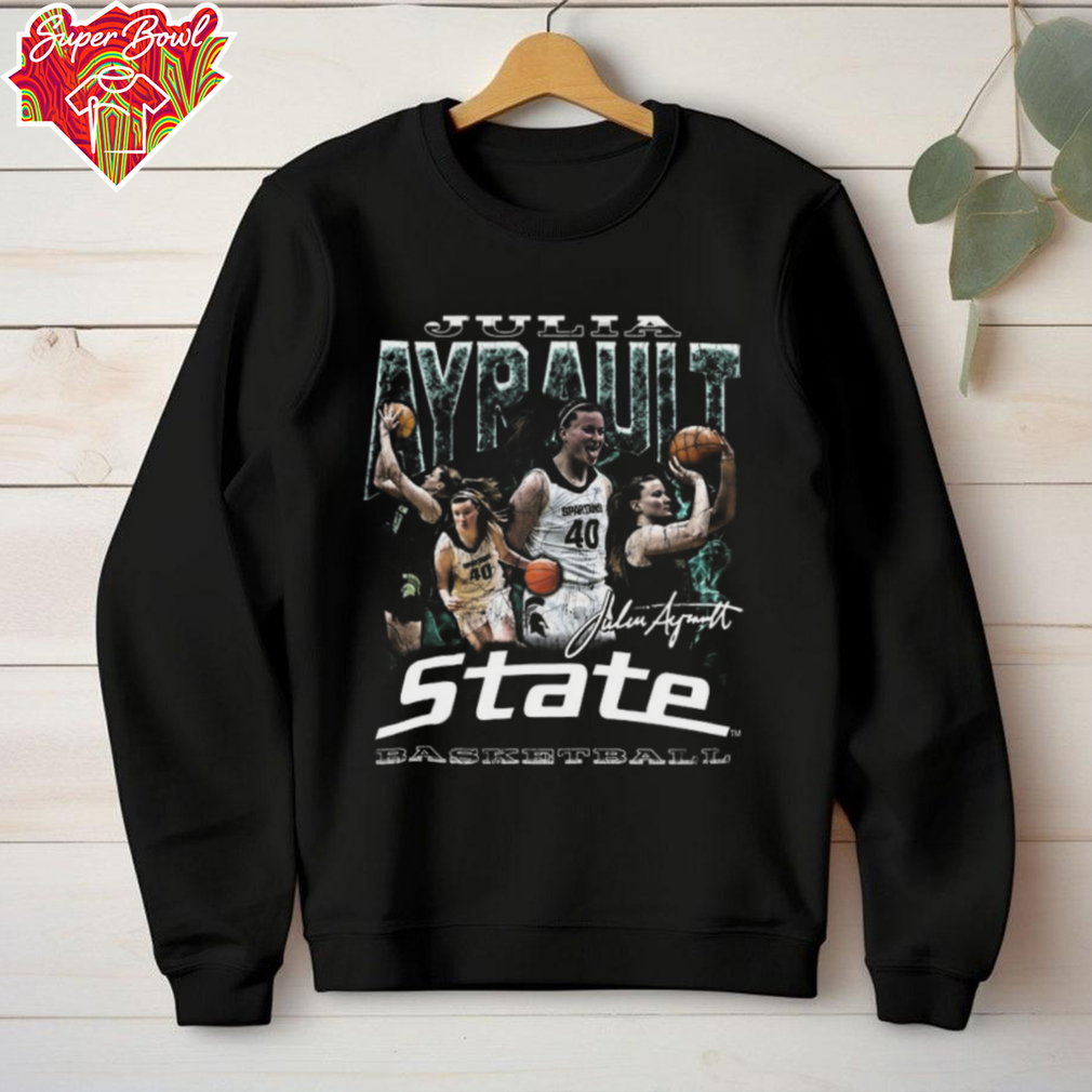 Julia Ayrault Fan Apparel College Basketball Graphic Tee Julia Ayrault Fan Apparel College Basketball Graphic Tee