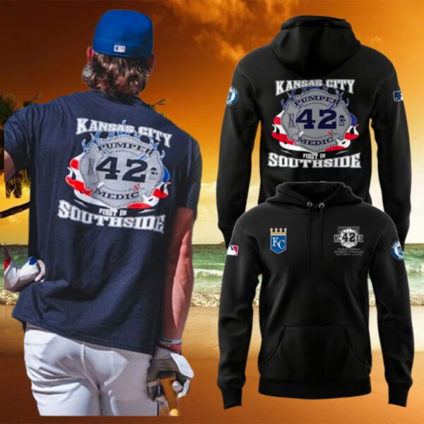 KCFD Kansas City Royals x Firefighter Paramedic Our Love The Family Of Graham Hoffman Hoodie