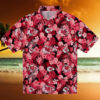 Kansas City Chiefs Floral Pineapple Red Hawaiian Shirt
