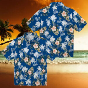 Kansas City Royals Floral & Palm Hawaiian Shirt   Limited Edition Fan Apparel