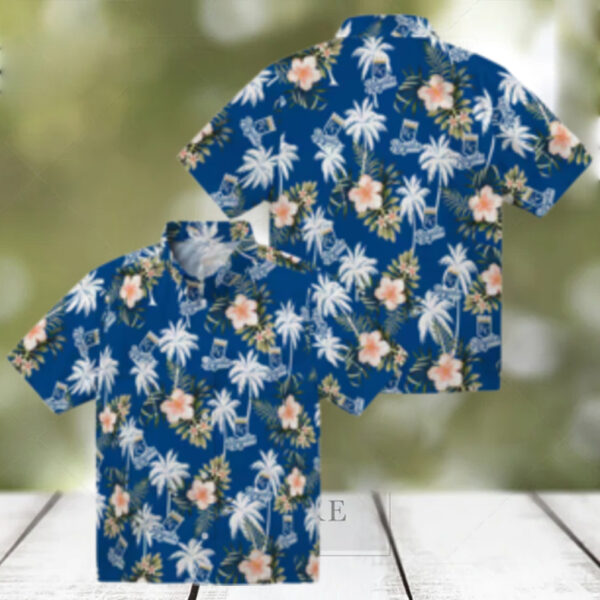 Kansas City Royals Floral & Palm Hawaiian Shirt   Limited Edition Fan Apparel