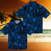 Kansas City Royals Royal Blue Black Hawaiian Shirt   Limited Edition Summer Wear
