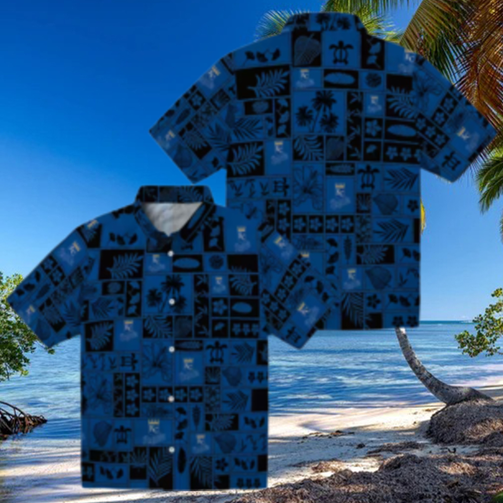 Kansas City Royals Royal Blue Black Hawaiian Shirt Limited Edition Summer Wear Kansas City Royals Royal Blue Black Hawaiian Shirt Limited Edition Summer Wear