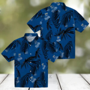 Kansas City Royals Summer Aloha Hawaiian Shirt Palm Leaf & Floral MLB Apparel